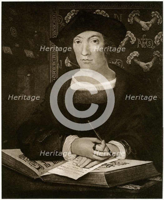 'Joris van Zelle', c1519, (1927)Artist: Bernaert van Orley