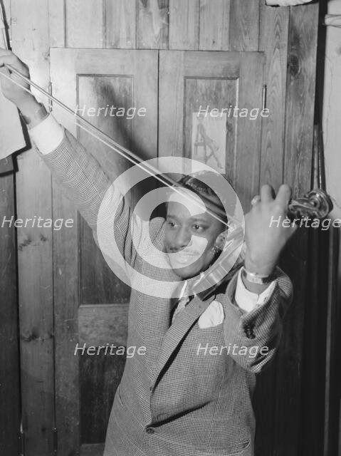 Portrait of Ray Nance, 1938. Creator: William Paul Gottlieb.
