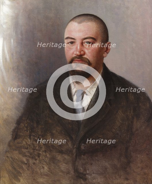 Portrait of the author Alexander Kuprin (1870-1938), 1910.