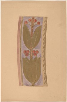 Study for a Border Design, 1890/1897. Creator: Charles Sprague Pearce.