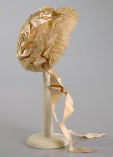 Bonnet, American, ca. 1895. Creator: Unknown.