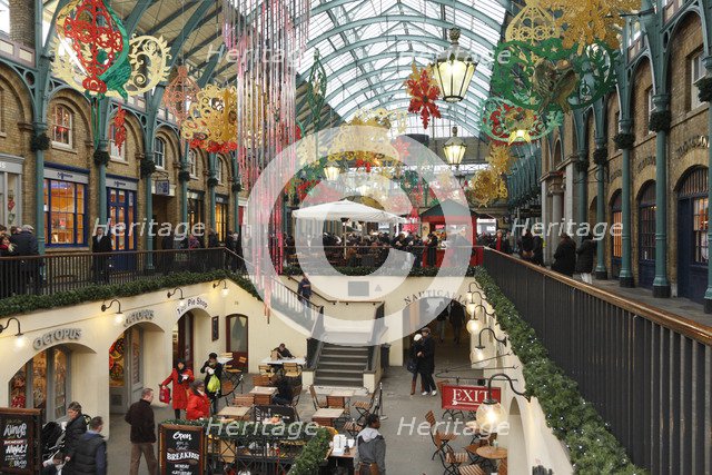Interior of Covent Garden Market, London, 2010.