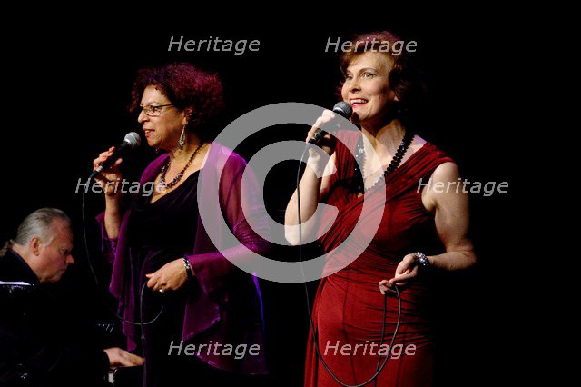 Shireen Francis, Sarah Moule and Geoff Castle, Hawth, Crawley, East Sussex, 2014. Artist: Brian O'Connor.