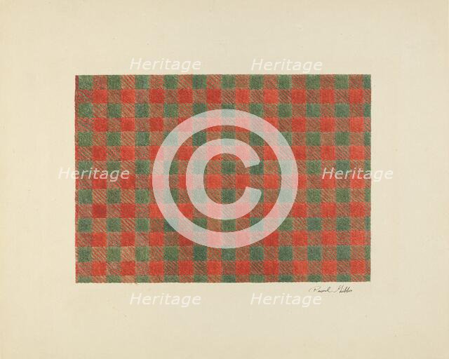 Textile, c. 1941. Creator: Pearl Gibbo.