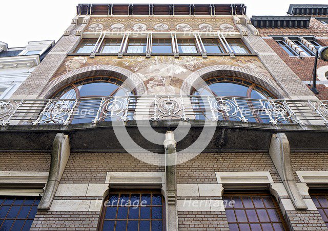 Hotel Albert Ciamberlani, 48 Rue Defacqz, Brussles, Belgium, c2014-2017.  Artist: Alan John Ainsworth.