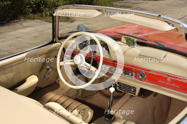 1961 Mercedes Benz 300SL Artist: Unknown.