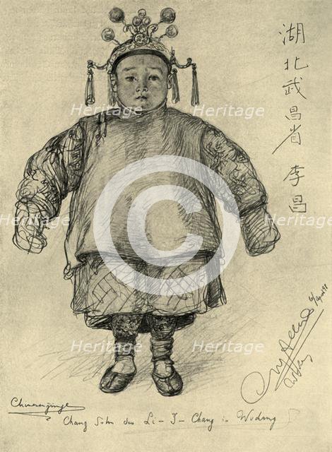Chang - Chinese boy, Wudong, 1898.  Creator: Christian Wilhelm Allers.