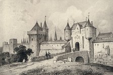 'The Porte St Honoré in the 13th Century', 1915. Artist: Unknown.