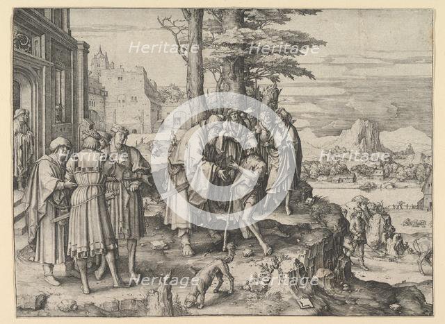 The Return of the Prodigal Son, ca. 1510. Creator: Lucas van Leyden.