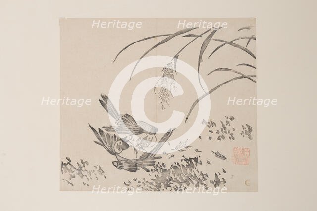 Page from Shi Zhu Zhai. Creator: Unknown.