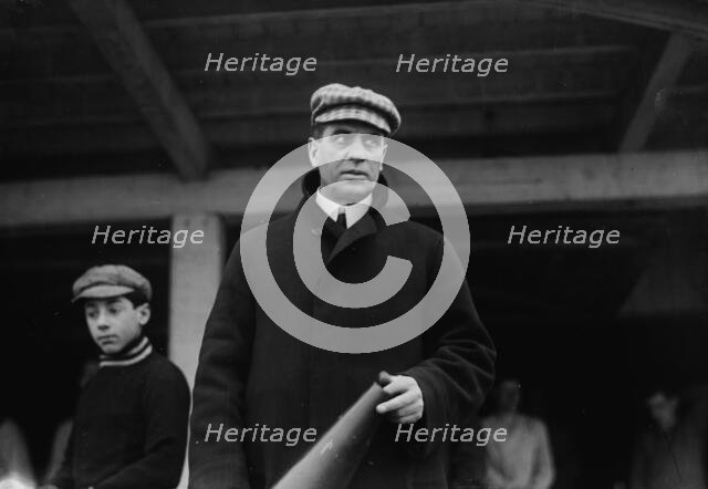 Rowing. Coach Jim Rice of Columbia with megaphone, 1910. Creator: Bain News Service.