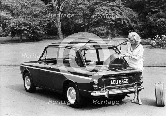 A publicity still for the Singer Chamois, 1968. Artist: Unknown