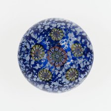 Paperweight, Saint-Louis, c. 1848-55. Creator: Saint-Louis Glassworks.