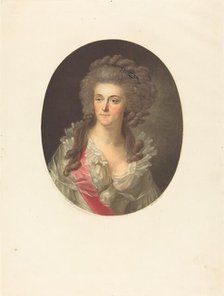 Frederica Sophia Wilhelmina of Prussia, Princess of Orange Nassau. Creator: Charles-Melchior Descourtis.