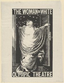 The Woman in White, 1871. Creator: William Harcourt Hooper.