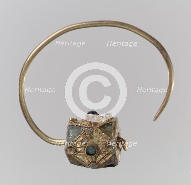 Earring, Frankish, 7th century (?). Creator: Unknown.
