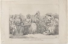 City Courtship, 1786., 1786. Creator: Imitator of Thomas Rowlandson.