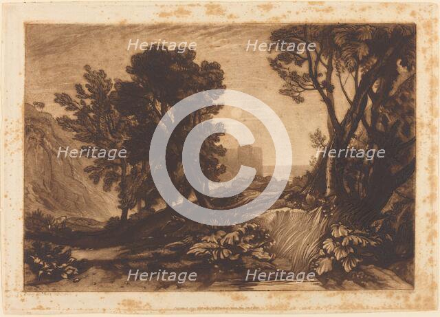 Solitude, published 1814. Creator: JMW Turner.