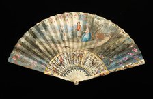 Fan, French, 1715-25. Creator: Unknown.