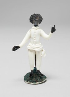 Figure of a Man, France, Early 18th century. Creator: Verres de Nevers.