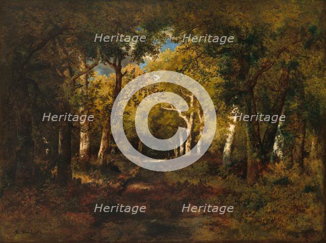 In the Forest, 1874. Creator: Narcisse Virgile Diaz de la Pena.