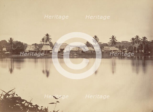 Tropical Scenery, Santa Maria del Real, Darien, 1871. Creator: John Moran.