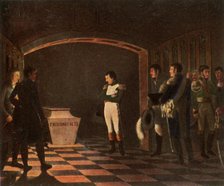 Napoleon I at the tomb of Frederick the Great, 27 October 1806, (1936). Creator: Unknown.