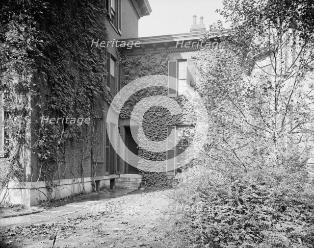 Side entrance, J.H. Patterson's residence, Dayton, Ohio, between 1900 and 1905. Creator: Unknown.