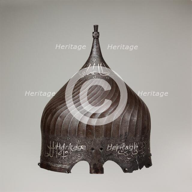 Turban Helmet, Iranian, late 15th century. Creator: Unknown.