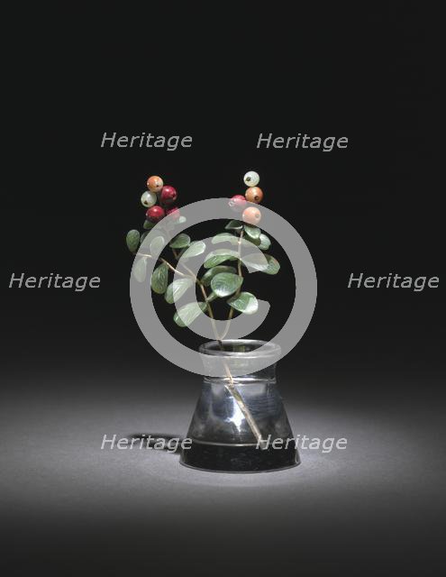 Cranberry, late 1800s-early 1900s. Creator: Peter Carl Fabergé (Russian, 1846-1920), firm of.