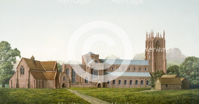 Furness Abbey, c12th century, (c1990-2010). Artist: Frank Gardiner.