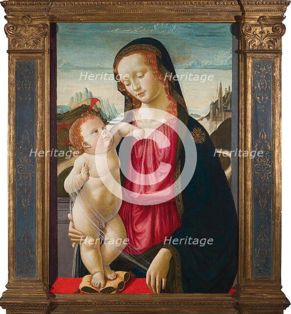 The Virgin and the Child, 1490. Creator: Ghirlandaio, Davide (1452-1525).