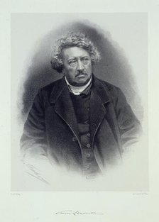 Portrait of Pierre Leroux (1797-1871). Creator: Anonymous.