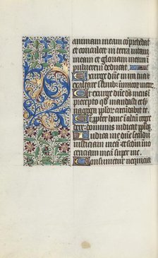 Book of Hours (Use of Rouen): fol. 113v, c. 1470. Creator: Master of the Geneva Latini (French, active Rouen, 1460-80).