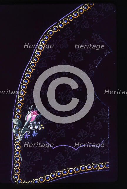 Waistcoat Design, England, 1830s/40s. Creator: Unknown.