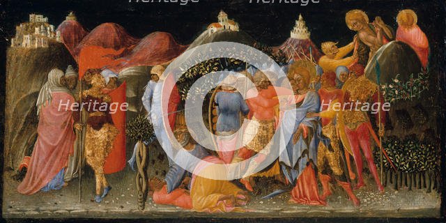 The Betrayal of Christ, ca. 1445-50. Creator: Bartolomeo di Tommaso.