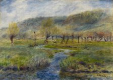 The meadow, c1880. Creator: Renoir, Pierre Auguste (1841-1919).