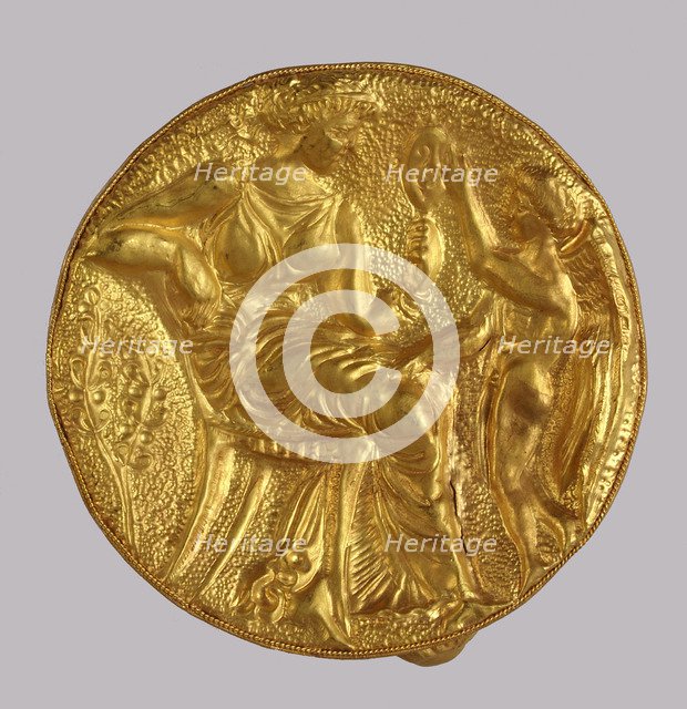 Pyxis (compass box), 3-2 century BC. Artist: Ancient jewelry  