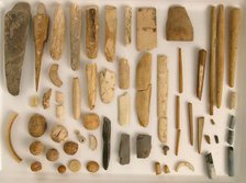 Ivory Fragments, Coptic, 4th-7th century. Creator: Unknown.
