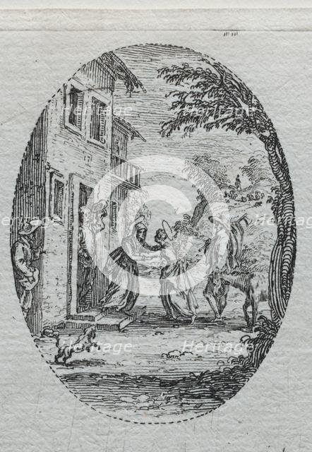 The Mysteries of the Passion: The Visitation. Creator: Jacques Callot (French, 1592-1635).