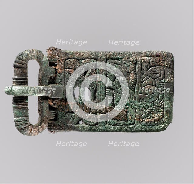 Belt Buckle, Frankish, mid-500s. Creator: Unknown.
