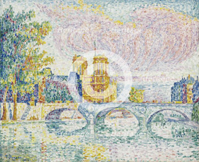 La Cité, Paris, 1934. Creator: Signac, Paul (1863-1935).
