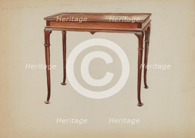Tea Table, c. 1936. Creator: Henry Moore.