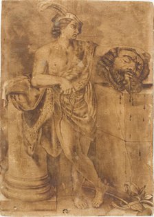 David with the Head of Goliath, after 1605/06. Creator: Unknown.