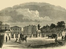 'Gateway of the Foundling Hospital', c1876. Creator: Unknown.