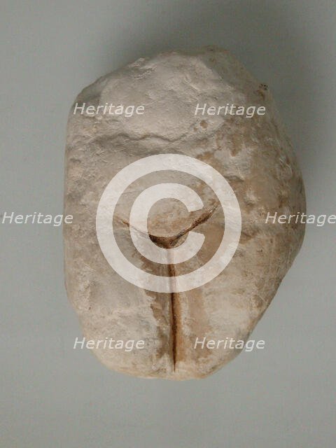 Fragment of a Female Figure, Coptic, 4th-7th century. Creator: Unknown.