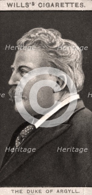 The Duke of Argyll, 1908.Artist: WD & HO Wills