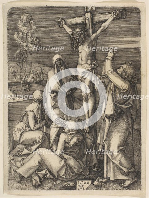 Christ on the Cross, 1508. Creator: Albrecht Durer.
