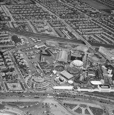 Blackpool Pleasure Beach resort and amusement park, Blackpool, Lancashire, 1959. Artist: Aerofilms.