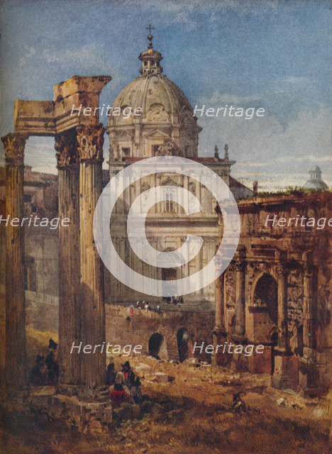 'Roman Scene', c1831. Artist: William Wyld.